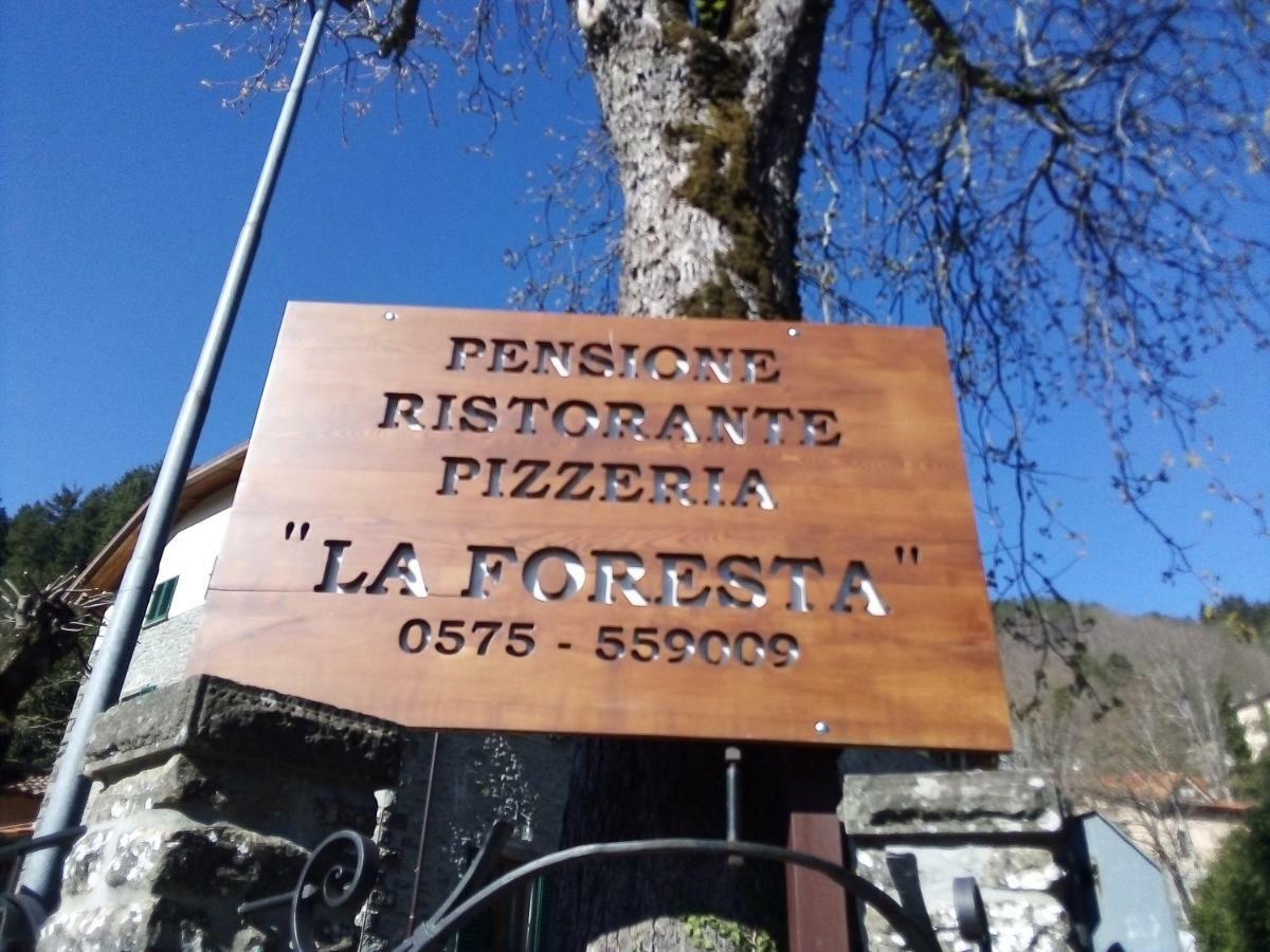 La Foresta Albergo Ristorante Pizzeria Badia Prataglia Eksteriør bilde